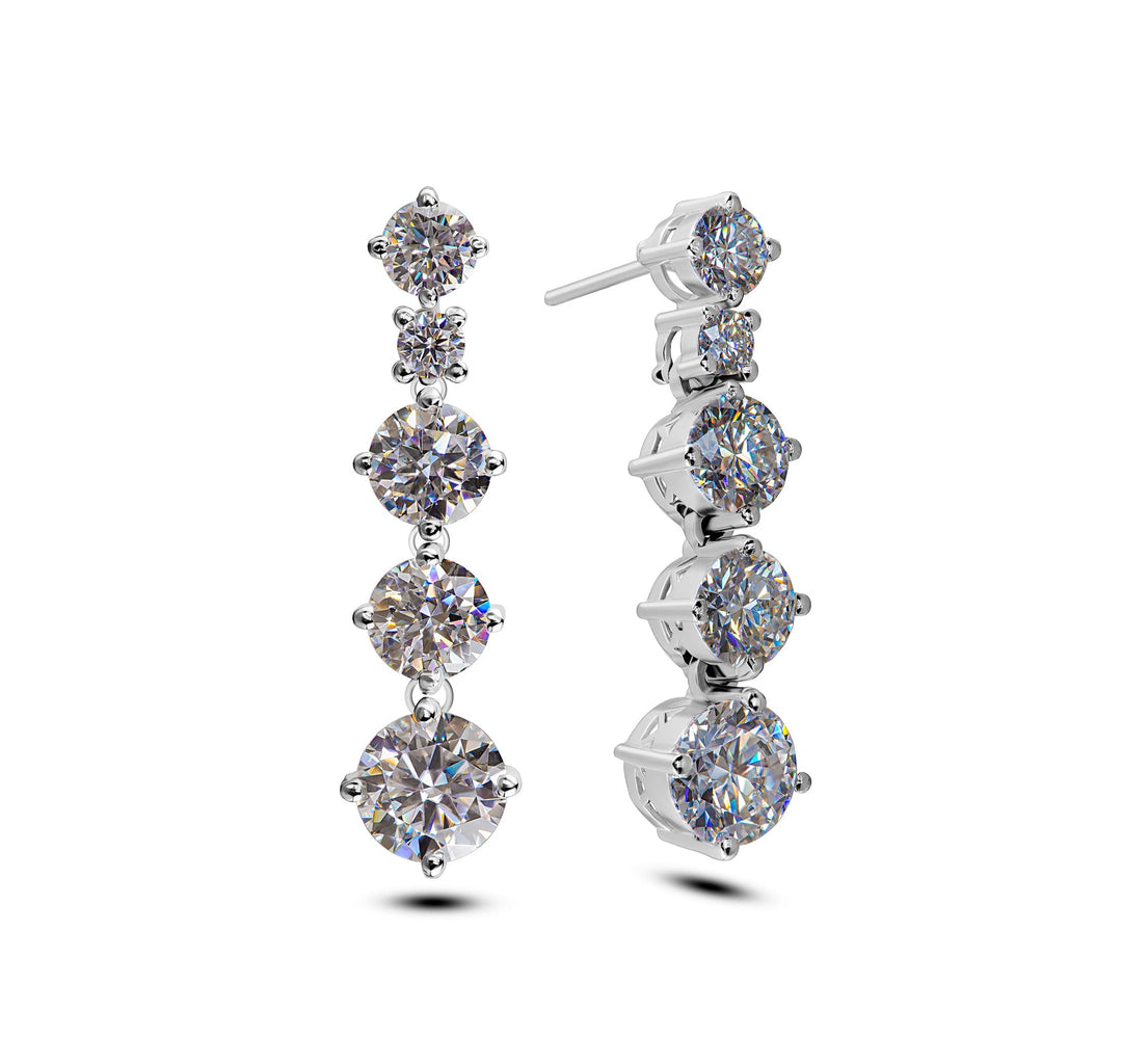 Moissanite Exotic Stone Earrings: The Beauty and Affordability of Diamond Alternatives