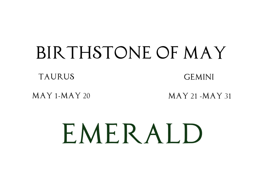 DISCOVER THE BEAUTY OF EMERALD: THE BIRTHSTONE OF MAY