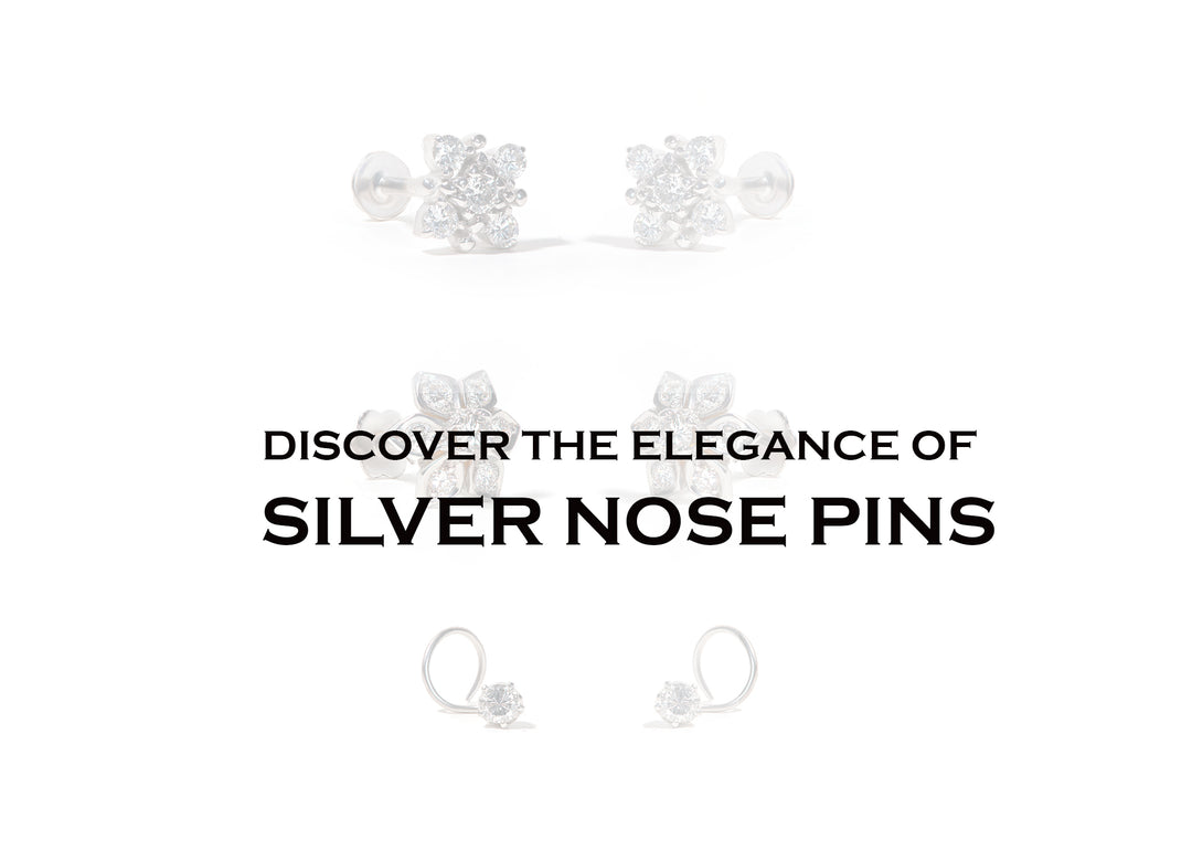 DISCOVER THE ELEGANCE OF SILVER NOSE PINS