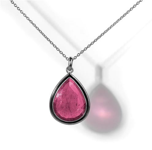 Natural Ruby Necklace Collection In Silver Online – Zanvari