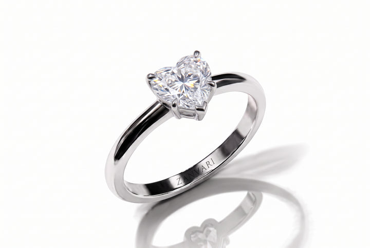 LoveBug Diamond Ring — 1ct Lab-Grown Round Diamond Solitaire