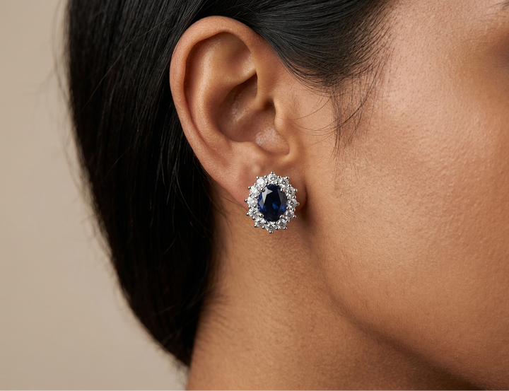 SAPPHIRE BLISS STUDS