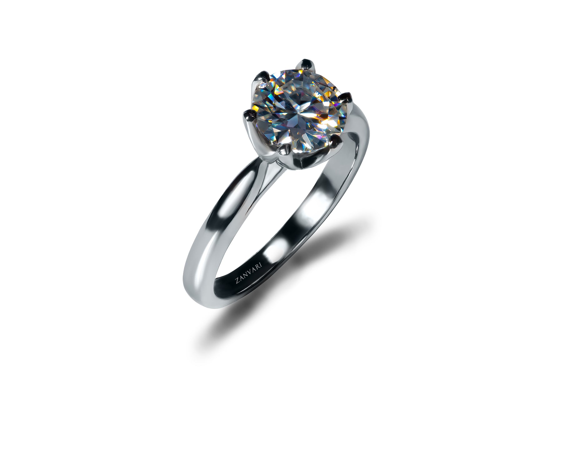 World's Most Iconic Tiffany Inspired Engagement Ring In 925 Silver