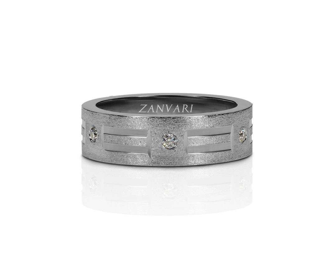Discover affordable men's moissanite jewelry. Zanvari being the first brand in Pakistan to introduce Moissanite offers dashing moissanite rings, bracelets, chains and more to help not only women but also men look their best, made in 925 silver with white gold plating
