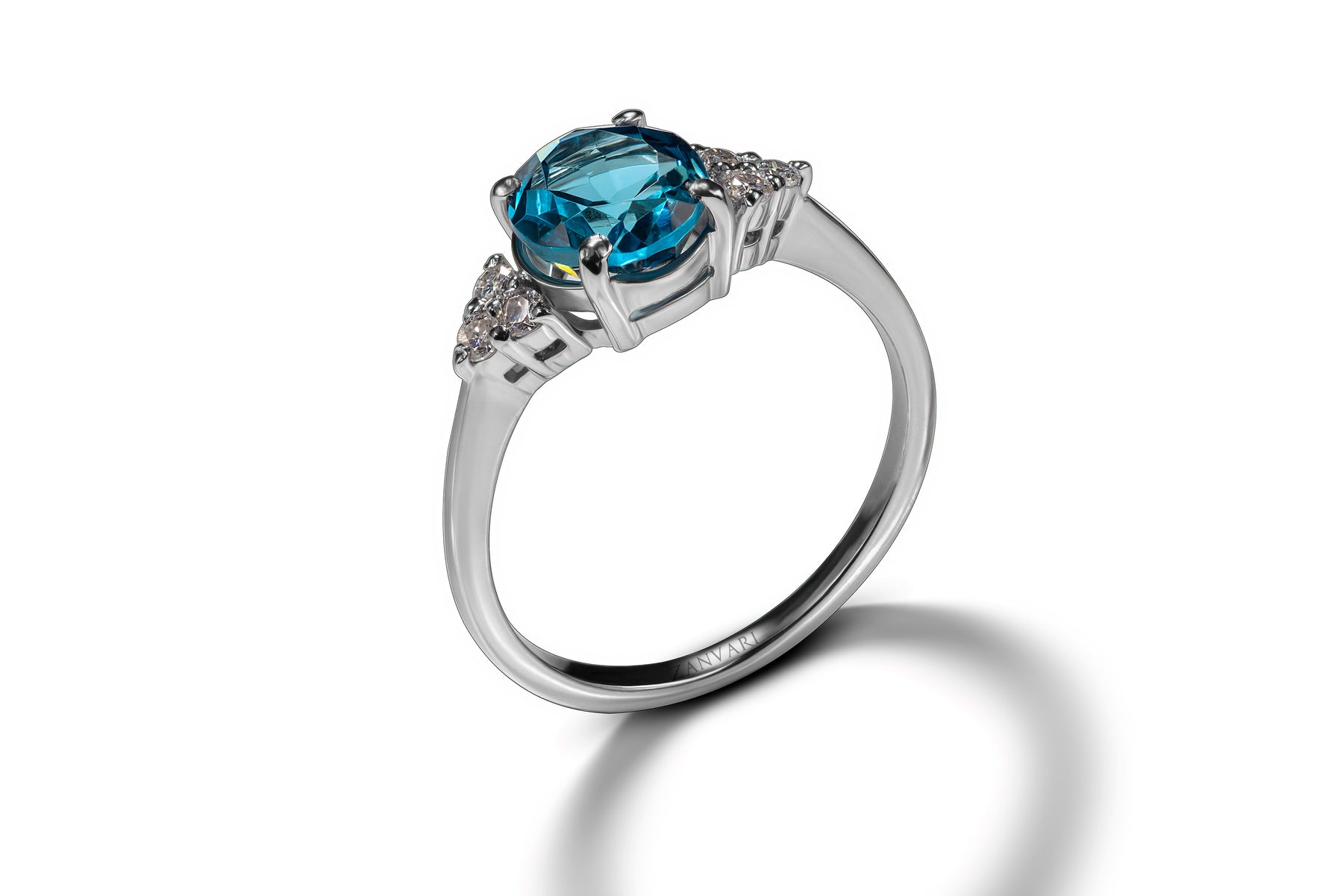 TEAL TWILIGHT TREASURE RING - Main Image