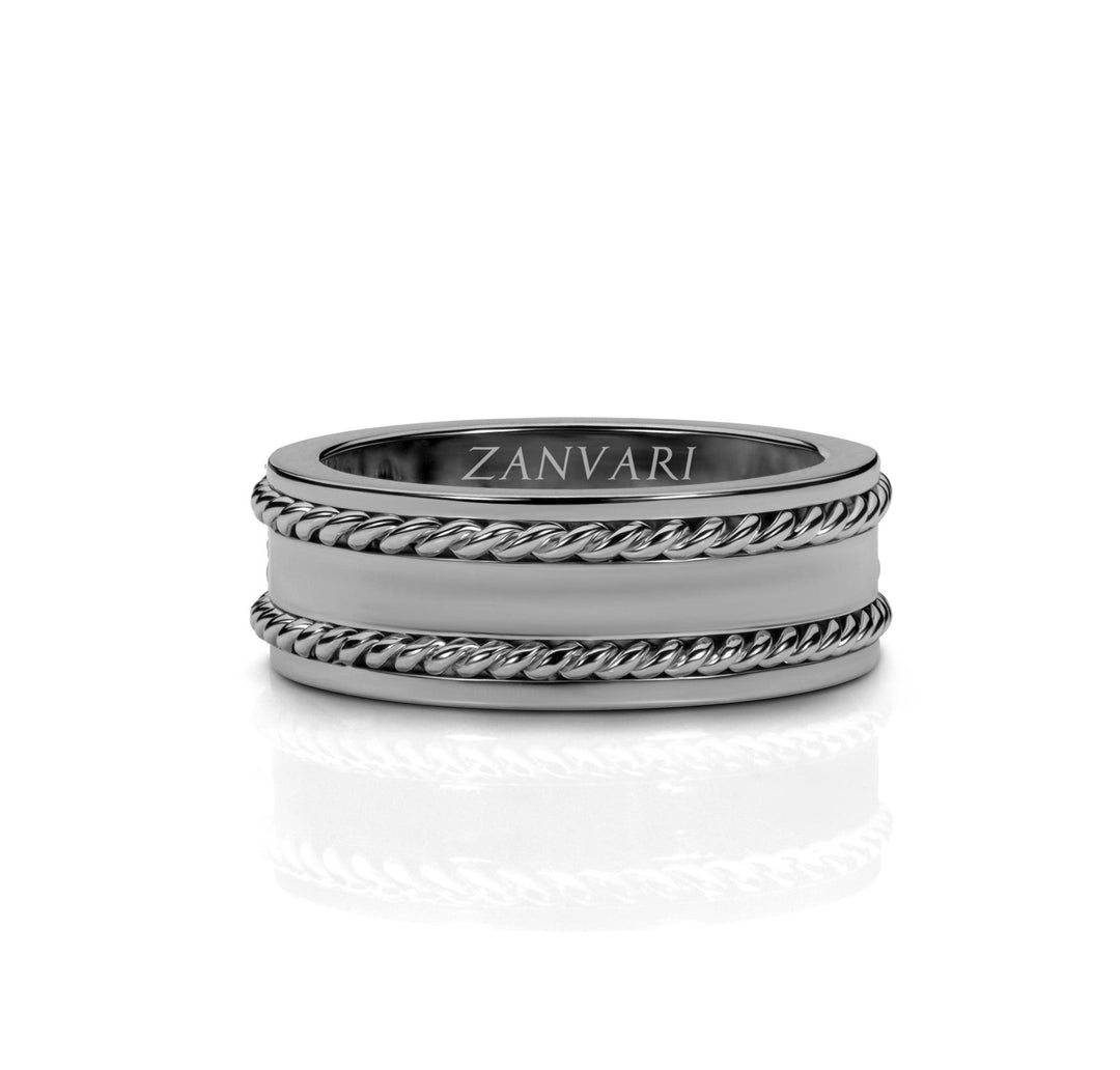 Showcasing 925 silver man ring by Zanvari