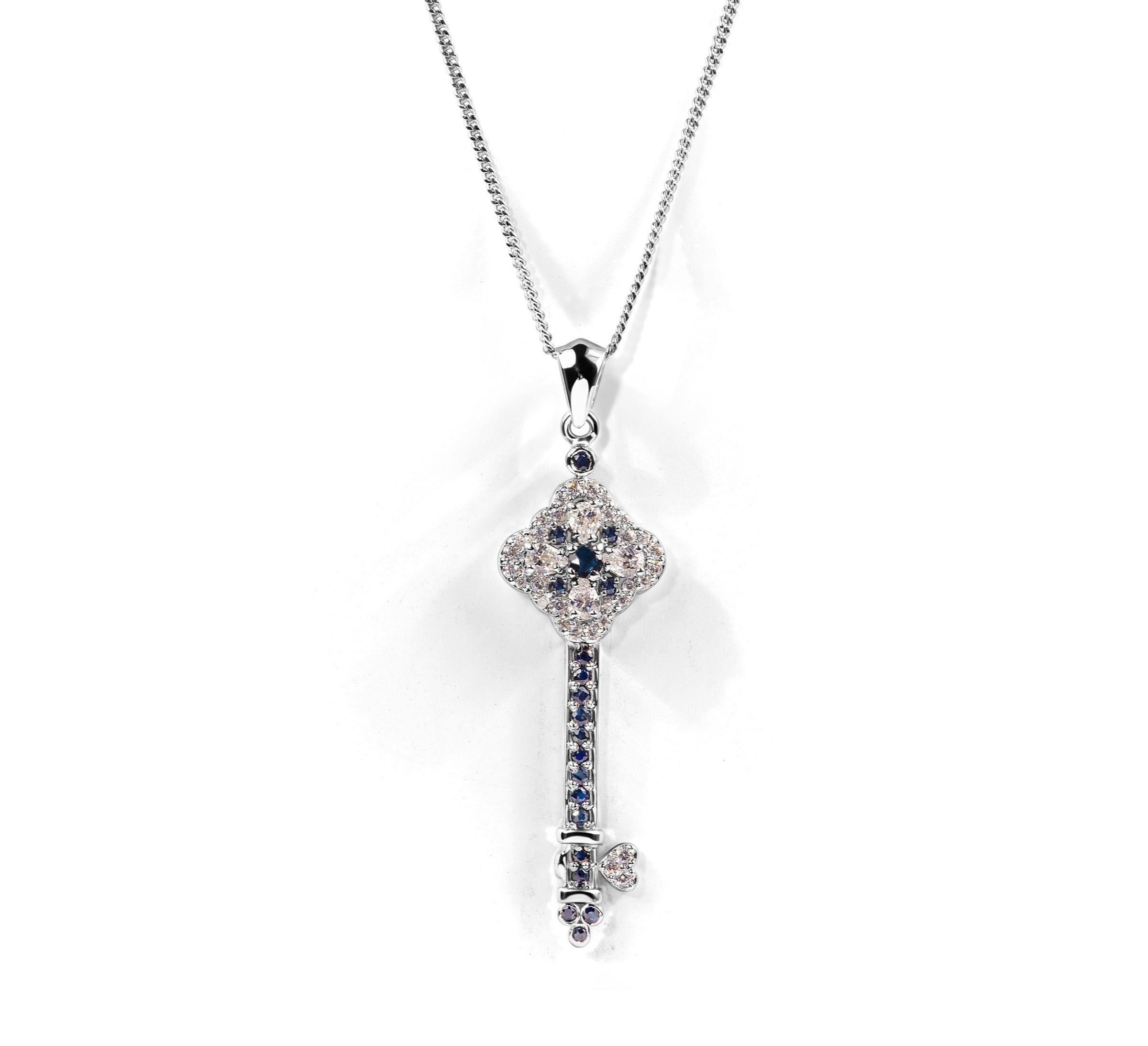 Sapphire Key Locket - A Beautiful keepsake β Zanvari