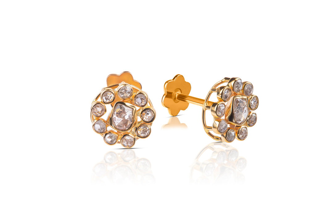 The Art of Diamond Polki Studs: History, Techniques, and Timeless Beauty