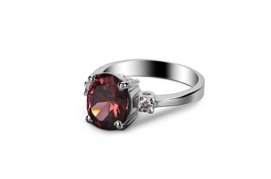 Classy Stone Ring - Elegant and Timeless