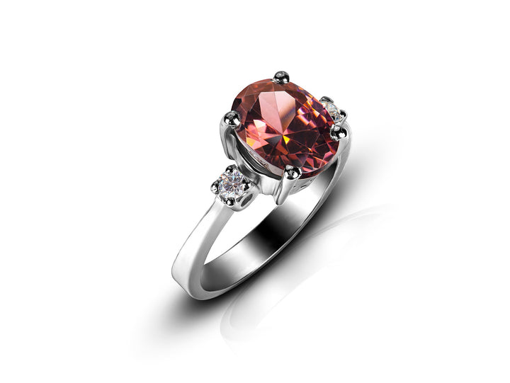 Classy Stone Ring - Elegant and Timeless