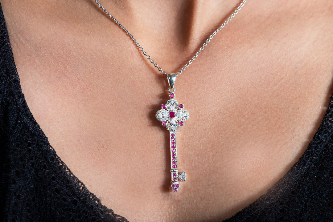 Ruby Key Locket - A Timeless Treasure – Zanvari