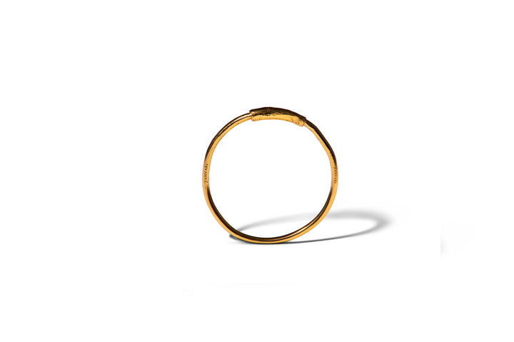 PURE 21K GOLD NOSE RING