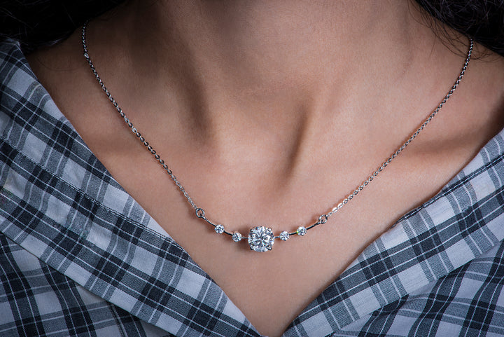 The Sparkle of Moissanite Necklaces - A Perfect Choice