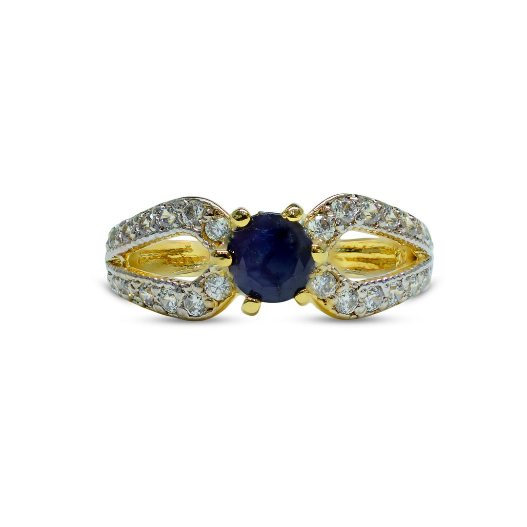 Blue Sapphire Stone Ring - Luxurious and Elegant